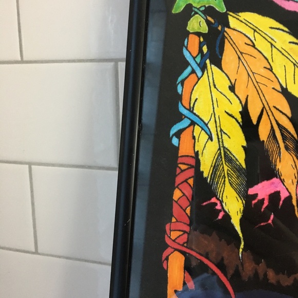 Oversized Velvet Wolf Framed Print - Picture 3 of 5